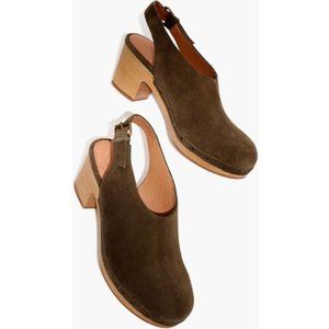 NWOB Madewell Suede Clogs
